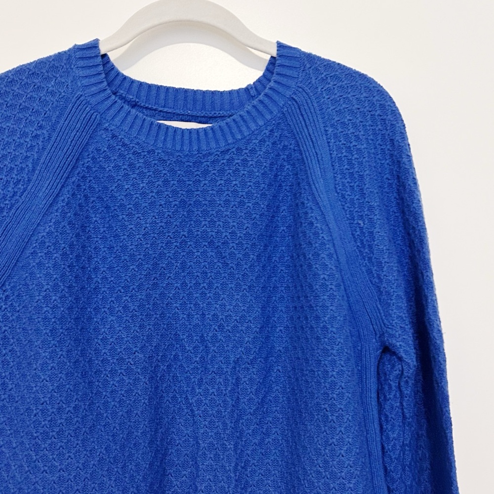 LOFT Textured Crewneck Sweater - Picture 3 of 4